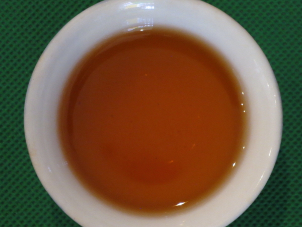 祁門毛峰の茶湯