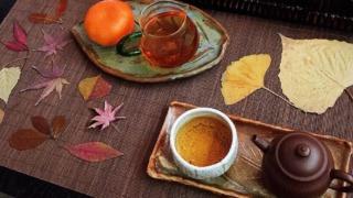秋の中国茶のイメージ