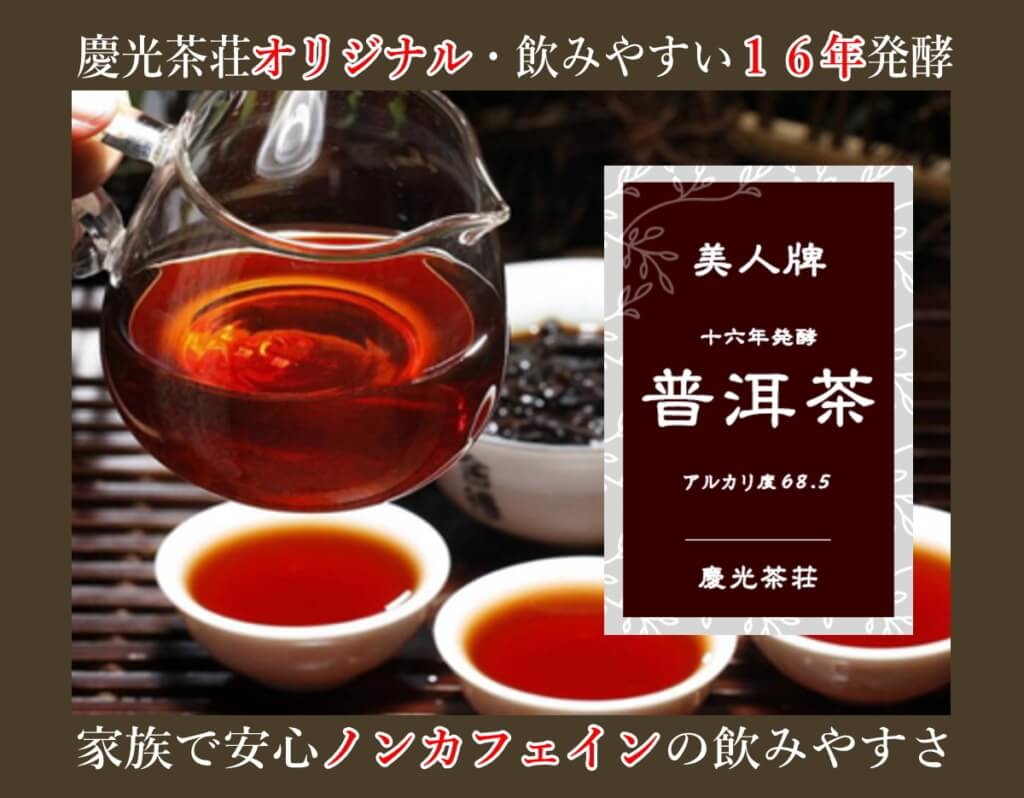 プーアル茶１６年醗酵トップイメージ