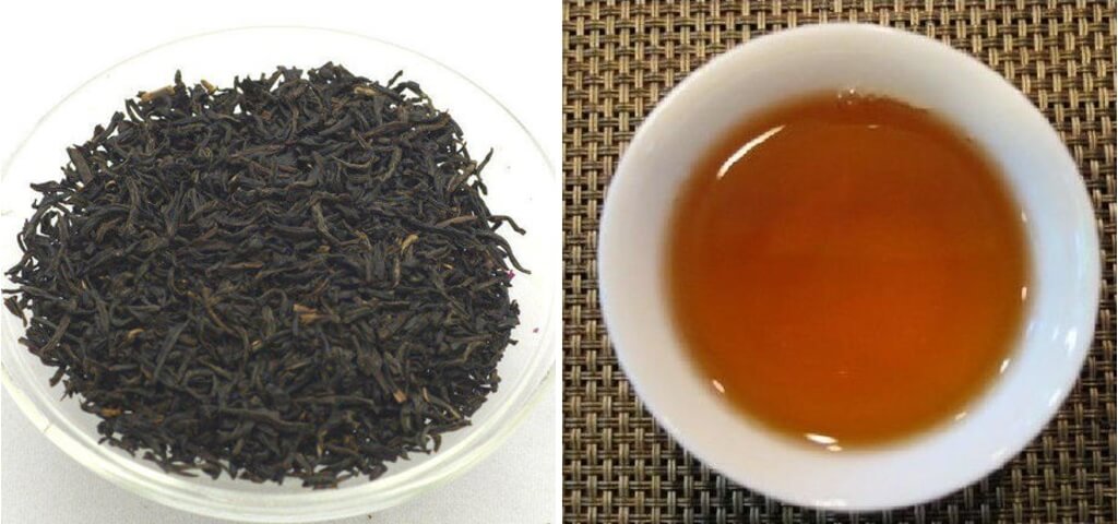 中国紅茶＿茶葉＿茶湯
